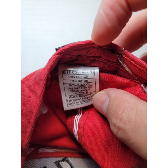 Louisville Cardinals Spelled Out Embroidered Strapback Red Hat Spellout‎ NCAA - Picture 9 of 10